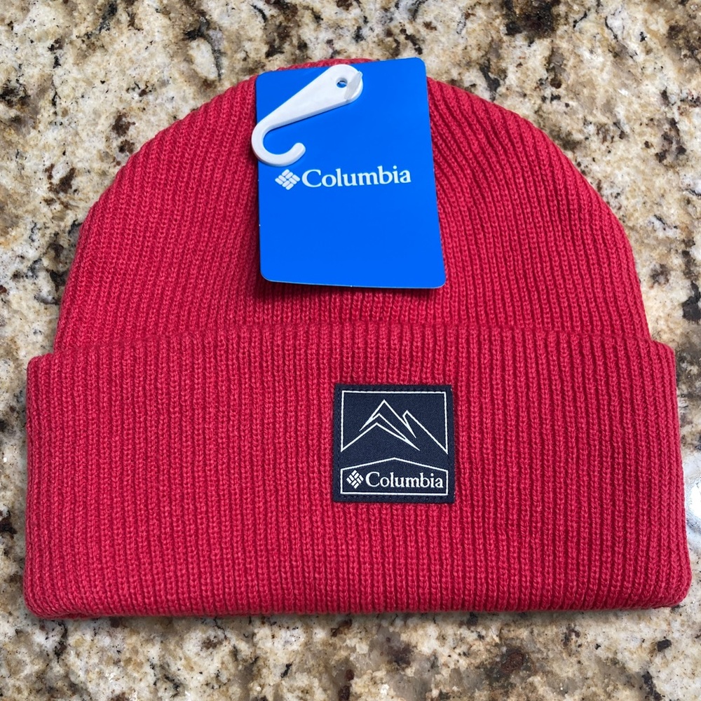 🔥NWT Columbia Whirliebird Rapture Rose Cuffed Beanie